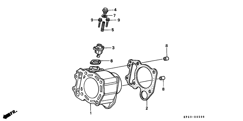 FES250 Цилиндр