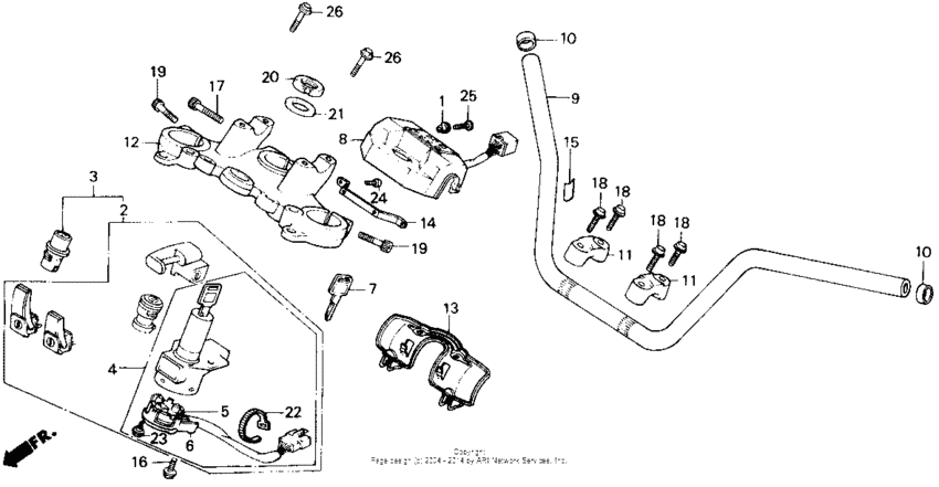 A/i handlebar 86-87