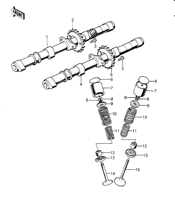 Camshafts/valves