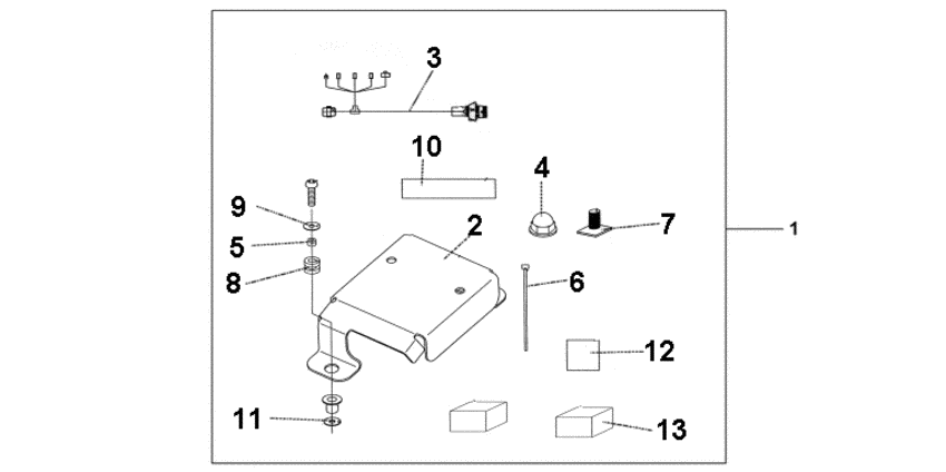 Kit alarm system