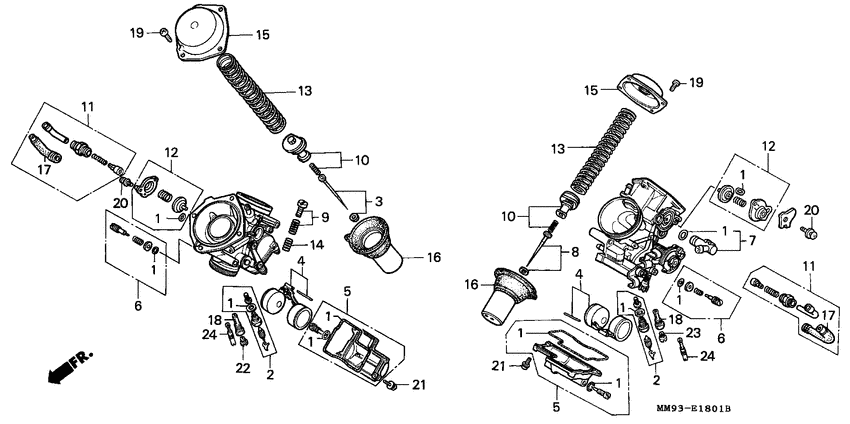 Carburetor assy