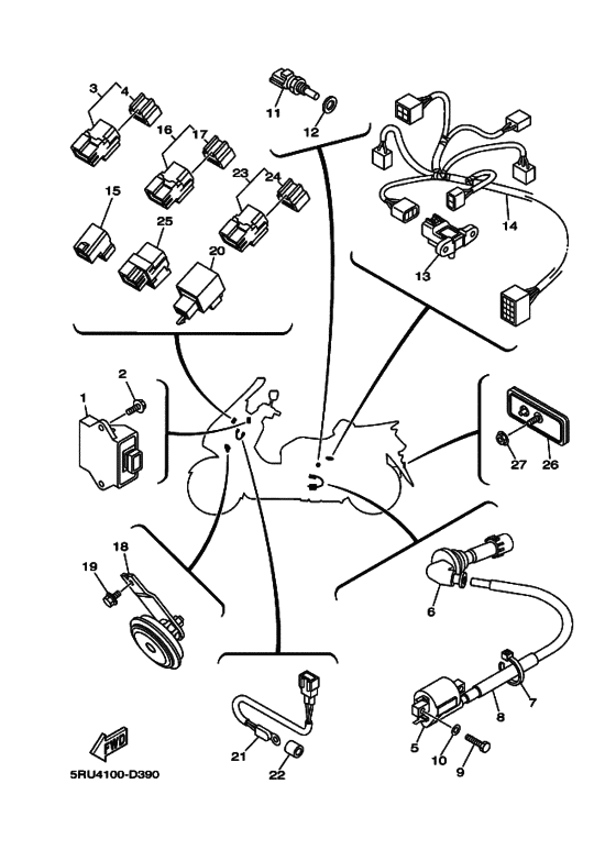 YP400 YP400V Equipo electrico