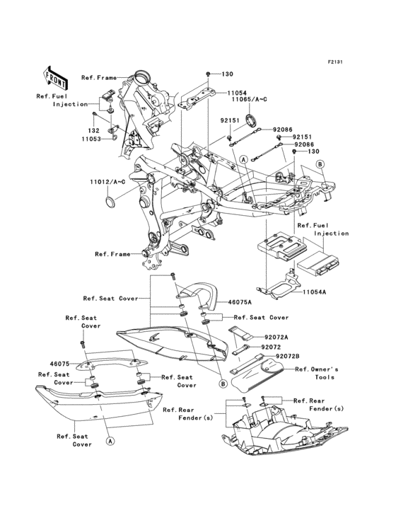 Frame fittings(-jkaex650aba022143)