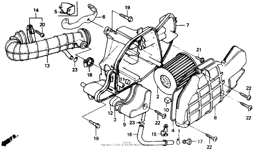 Air cleaner 87