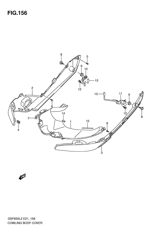 Cowling body cover