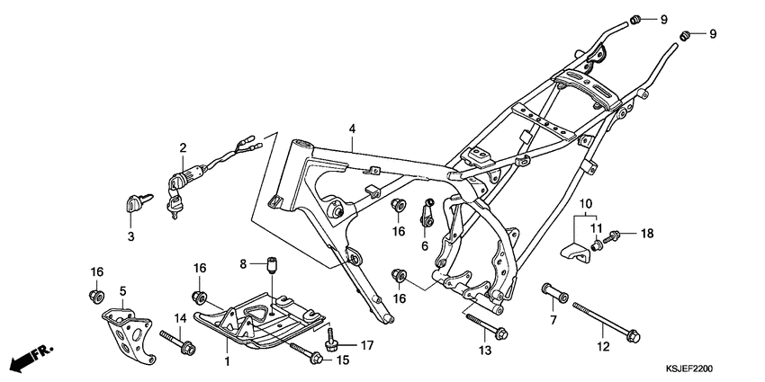 Frame body