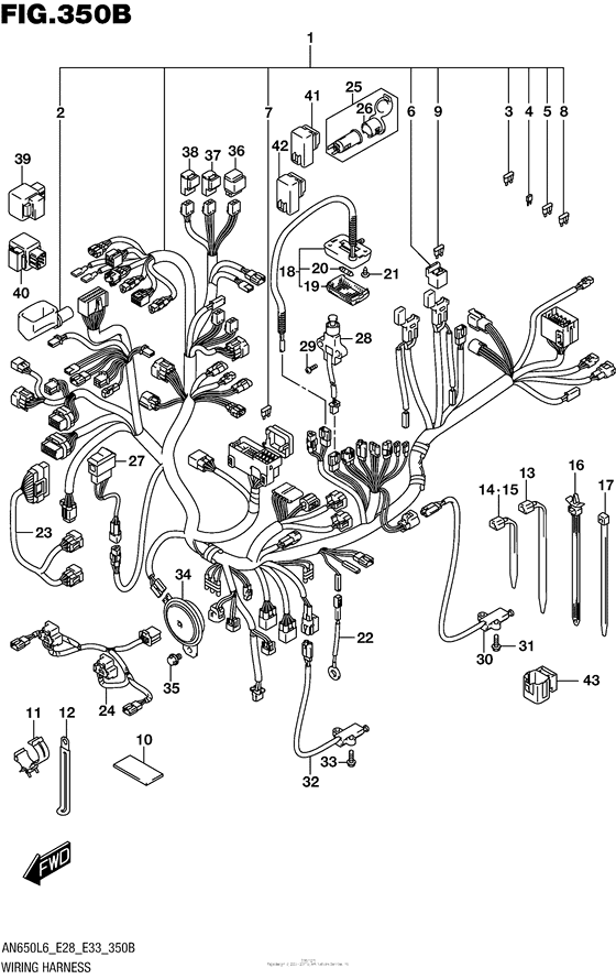 Wiring Harness (An650Zl6 E28)