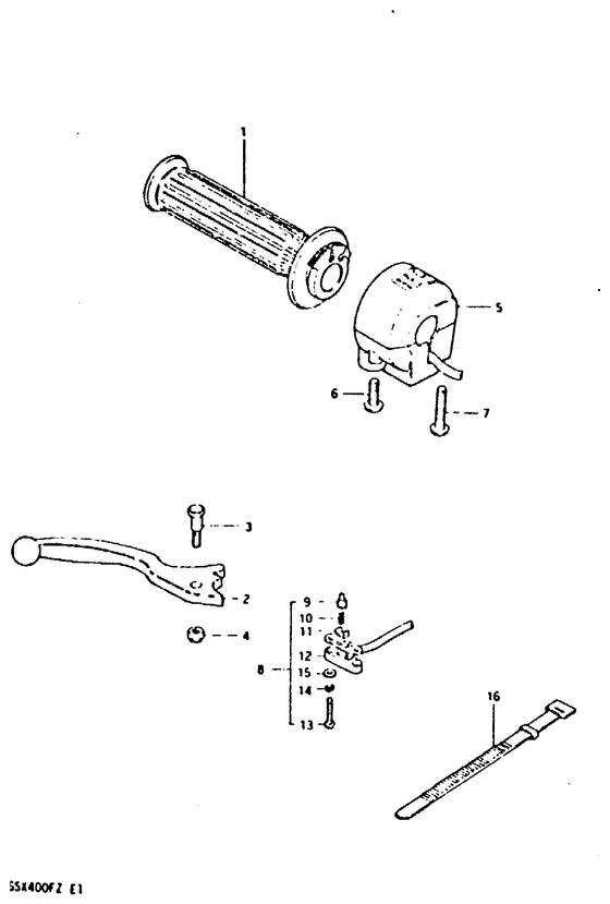 Right handle switch