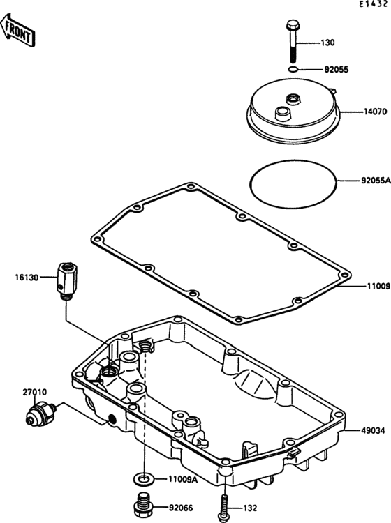 EN500 Поддон картера