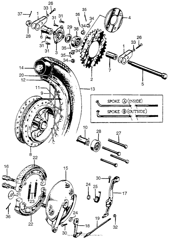 Rear wheel ii