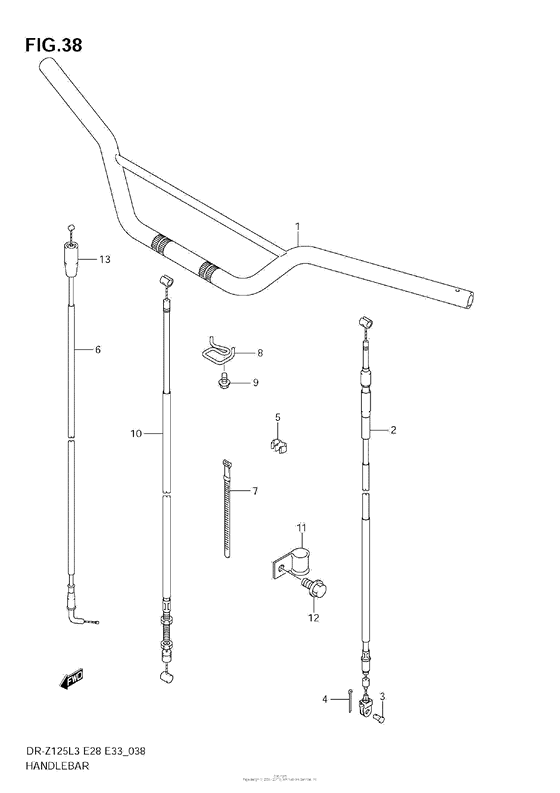 Handlebar (Dr-Z125L3 E33)