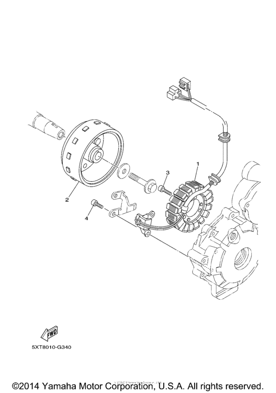 XT250F Генератор