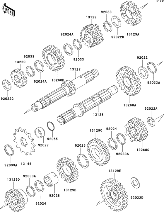 Transmission(klx300-a7)