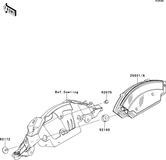 ZX1000 Приборы