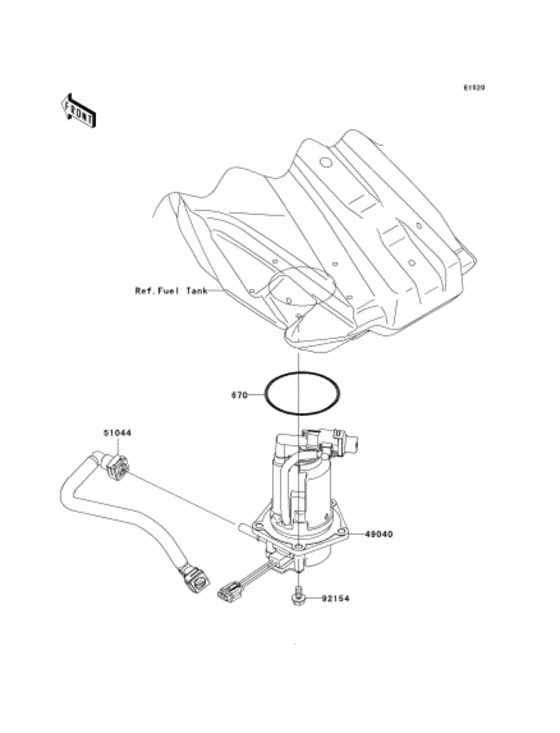  Топливный насос