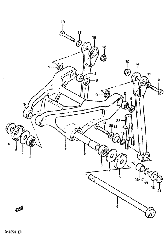 Cushion lever