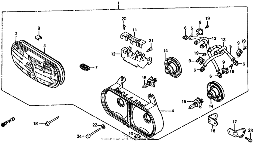 Headlight 86