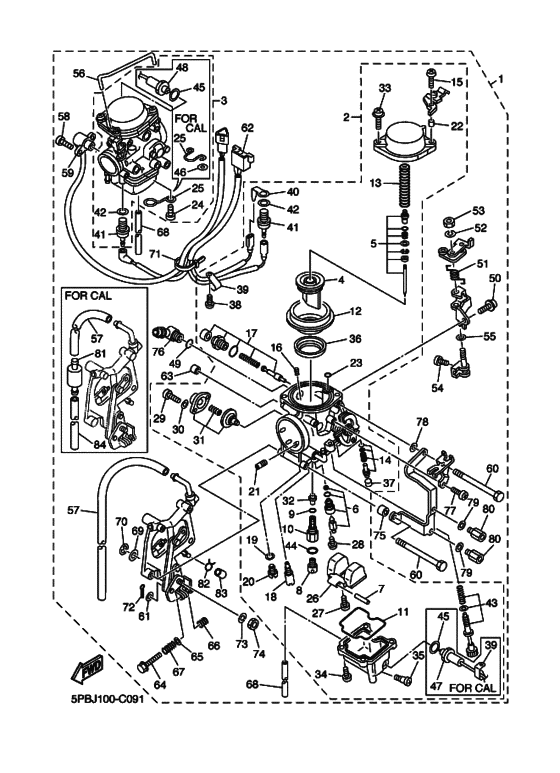 Carburetor assy