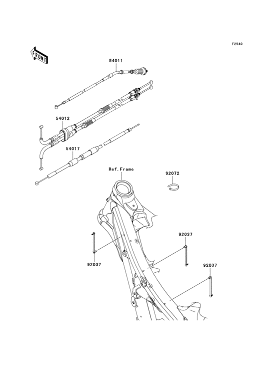  Тросы управления