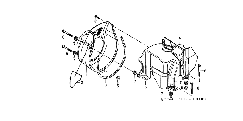SJ100 Fan cover / shroud
