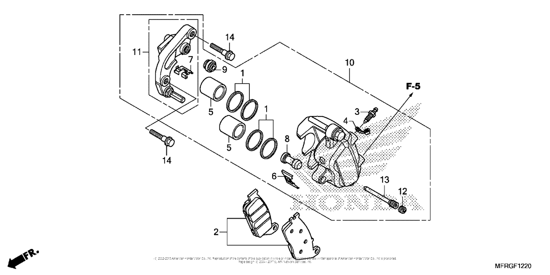 Front Brake Caliper (1)