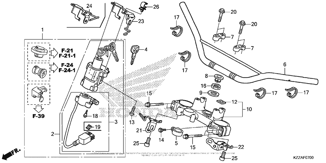 Handlebar + Top Bridge