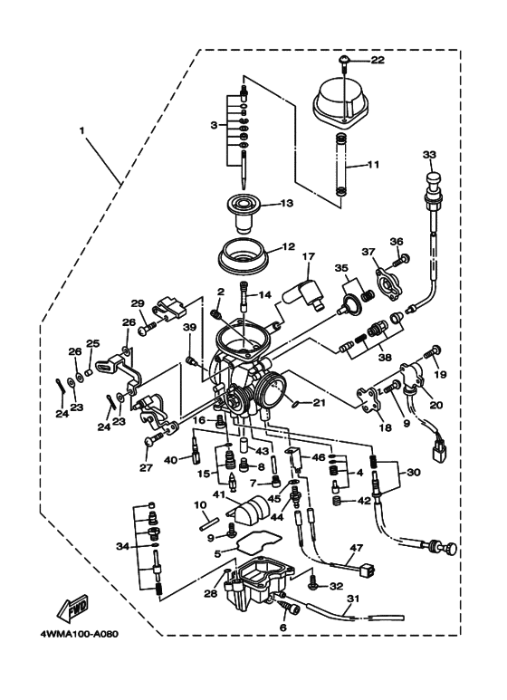 Carburetor assy
