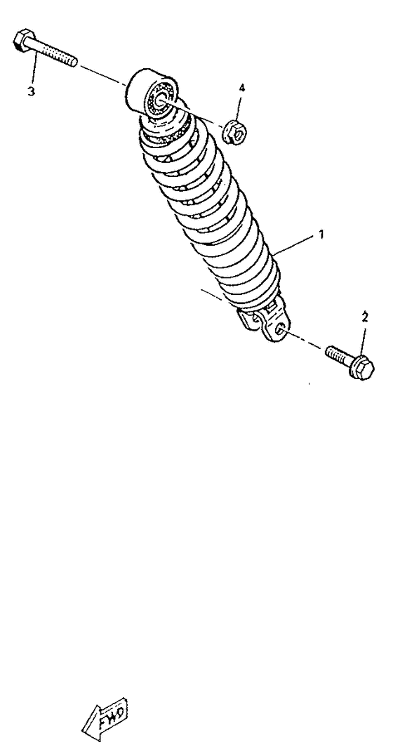 CW50RS Задняя подвеска