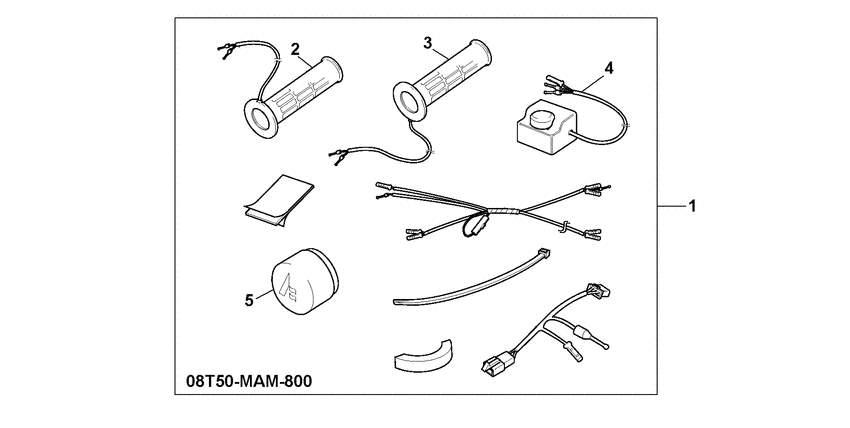GL1500A Grip heater gl1500