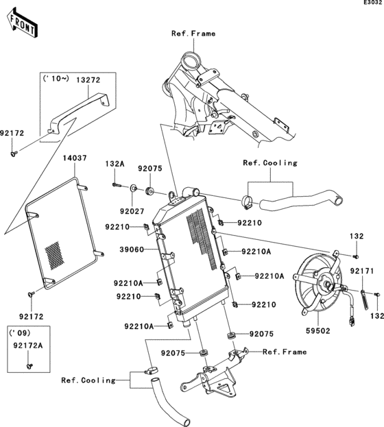 VN1700 Радиатор