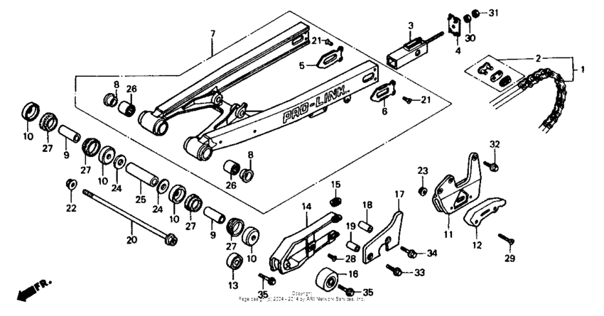 Swingarm 85