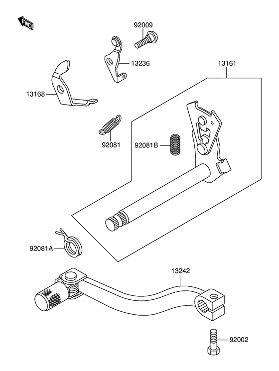 RM60 Переключатель передач