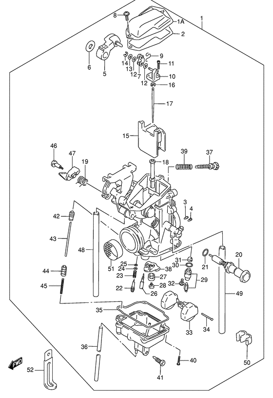 Carburetor assy
