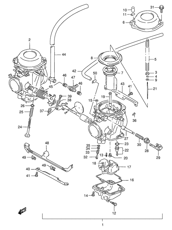 Carburetor assy