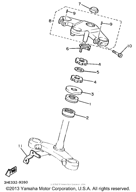 FZR600W Управление