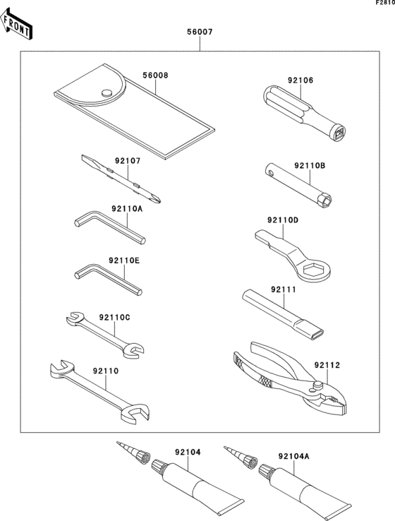 ZX1400 Owner`s tools
