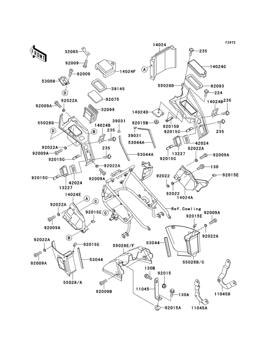 Cowling lowers(1/2)