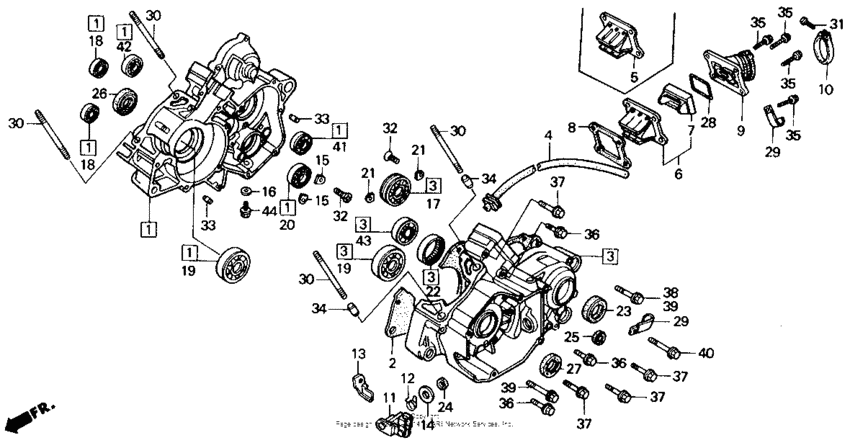 Crankcase 87-89