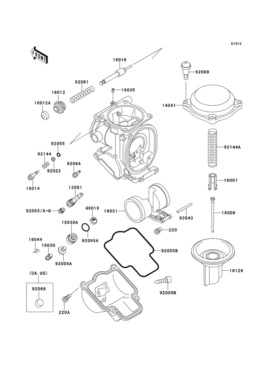 Carburetor parts(1/2)