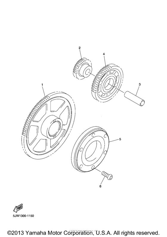 FJR13ABL Стартер