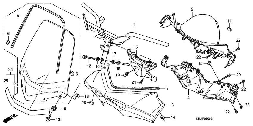 Handle pipe/handle cover