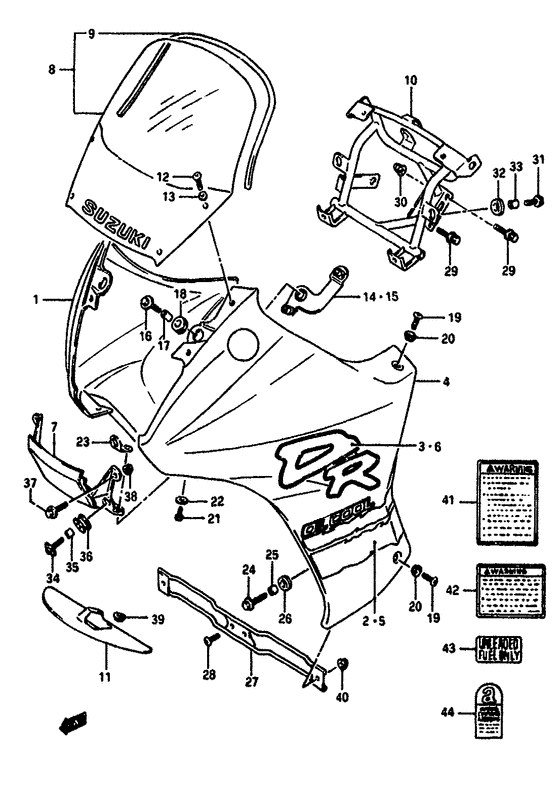 Cowling-label