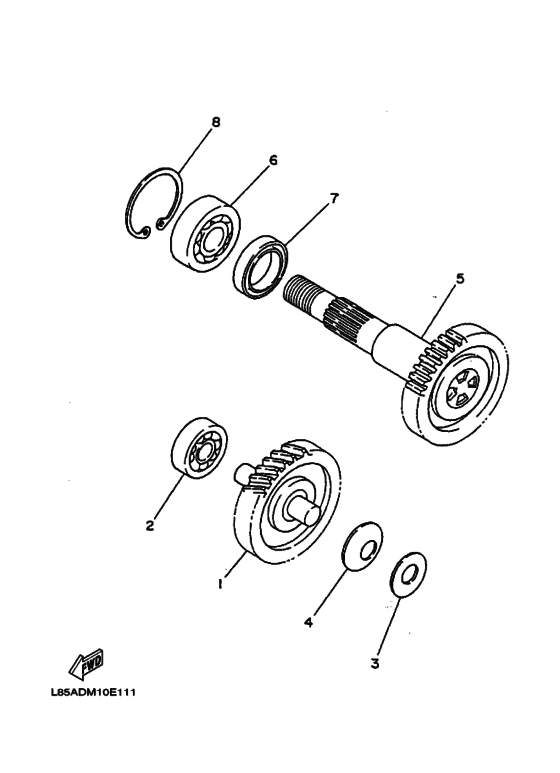 YN50 Трансмиссия