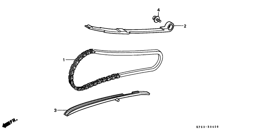 FES250 Цепь грм / натяжное устройство