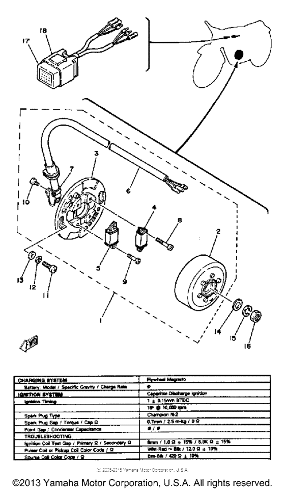 YZ60H C - d - i - magneto