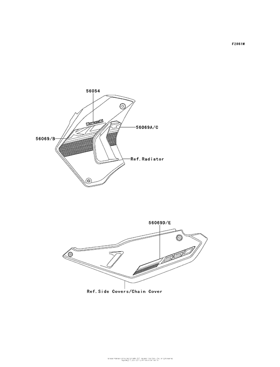 KL650 Decals (White)(Ees)(Ca,us)