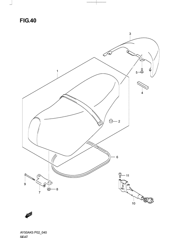 Seat assy