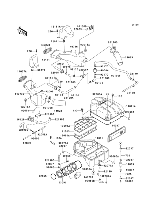 Air cleaner(1/2)
