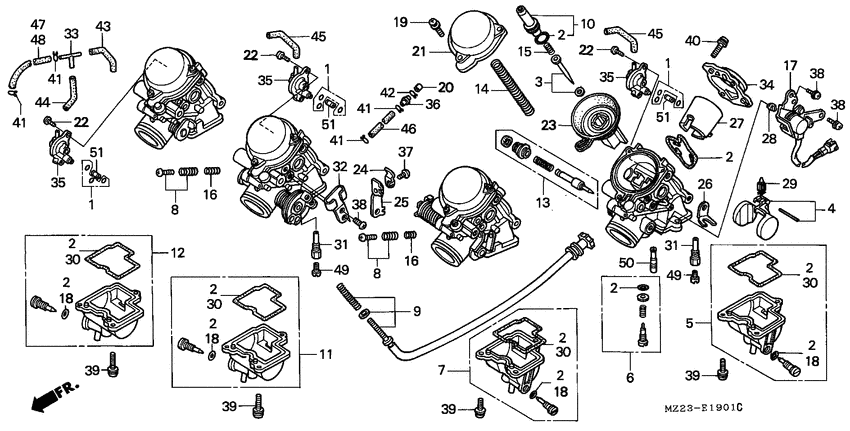 Carburetor assy