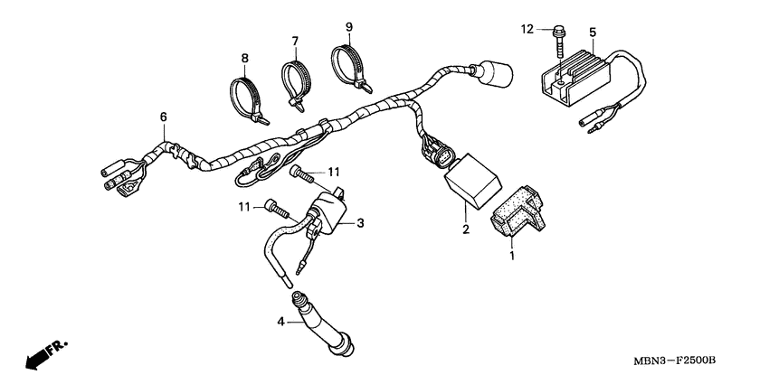 Harness wire